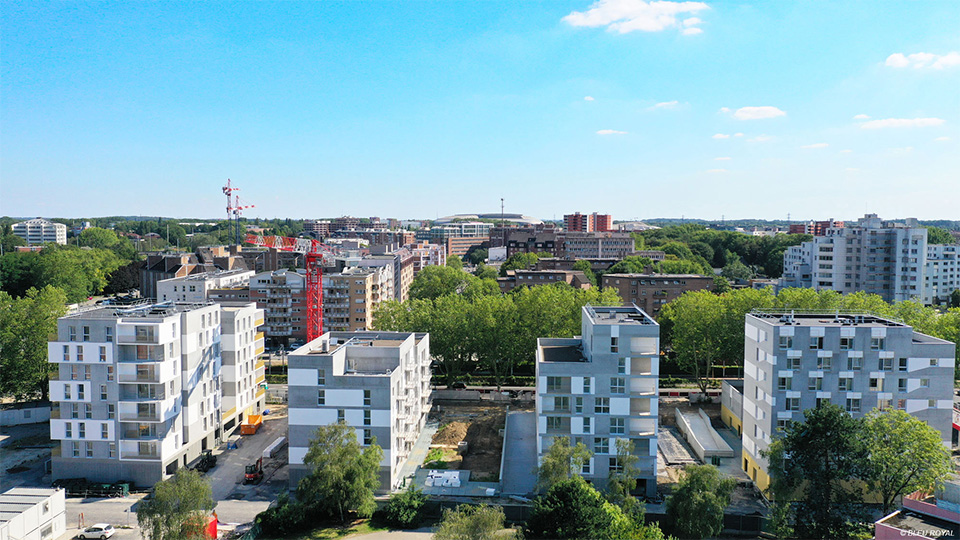 Grand projet mixte à Villeneuve d’Ascq